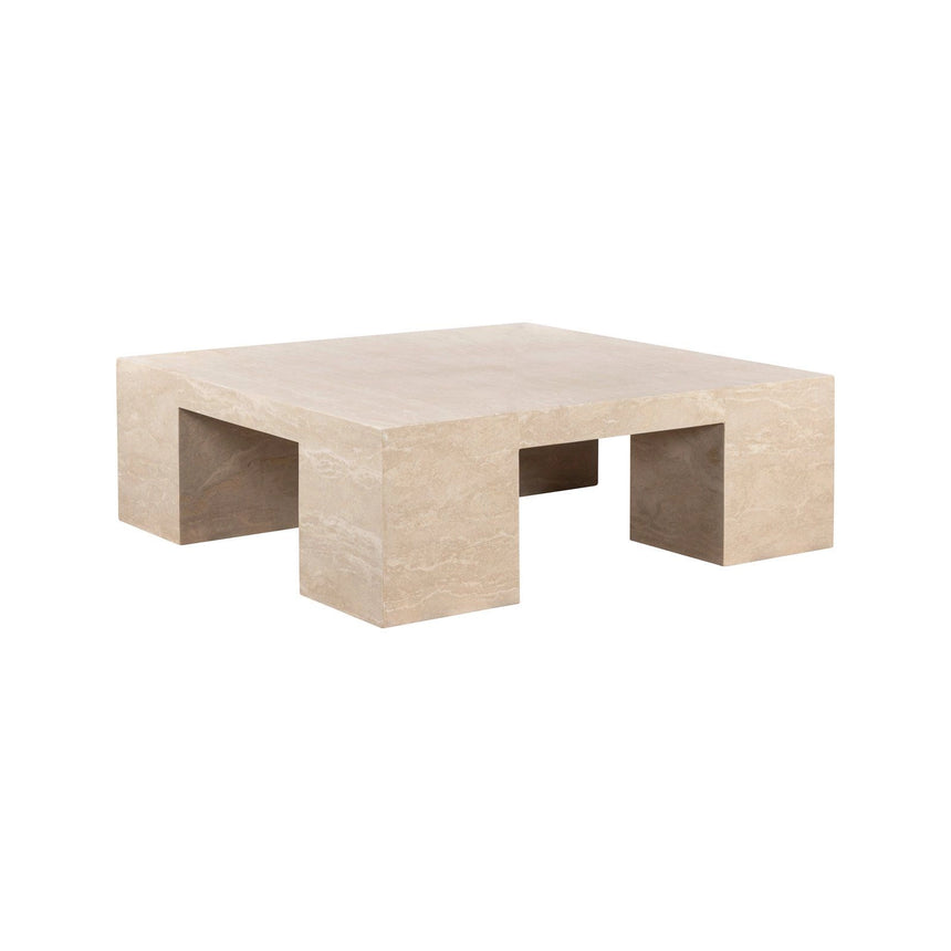 Couchtisch Alexander Jones  (Biltmore) in beige, 110x110x37 cm von Richmond Interiors – Produktbild 1