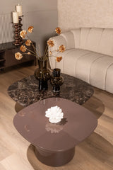 Couchtisch Almundi in schokoladenbraun, 100x100x30 cm von Richmond Interiors – Bild 2