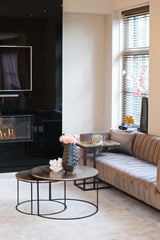 Couchtisch Asher in champagne gold (Set of 2), 82x82x47 cm von Richmond Interiors – Produktbild 17