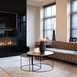 Couchtisch Asher in champagne gold (Set of 2), 82x82x47 cm von Richmond Interiors – Produktbild 3