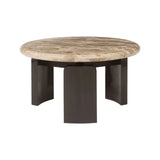 Couchtisch Bayonne im 2er-Set mit Tendua-Marmor in bronze, 90x90x38 cm von Richmond Interiors – Bild 2