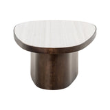 Couchtisch Biloxi aus Morchana-Marmor in braun, 130x68x35 cm von Richmond Interiors – Produktbild 3