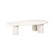 Couchtisch Bloomstone in weiß, 160x80x40 cm von Richmond Interiors – Produktbild 1