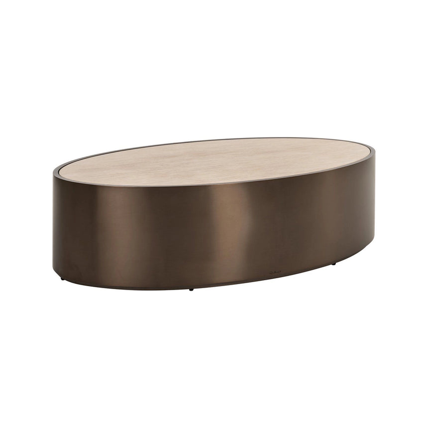 Couchtisch Bonanza in Kupfer, 140x80x38 cm von Richmond Interiors – Produktbild 1