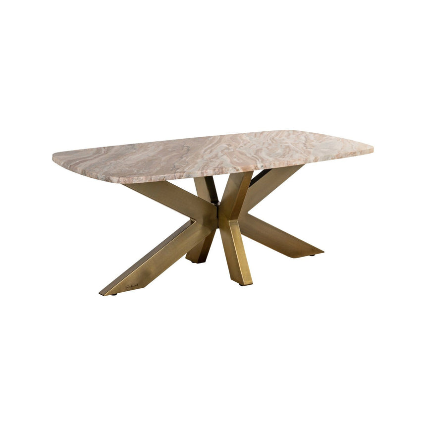 Couchtisch Bottega aus Marmor in Blush beige, 120x60x47 cm von Richmond Interiors – Produktbild 1