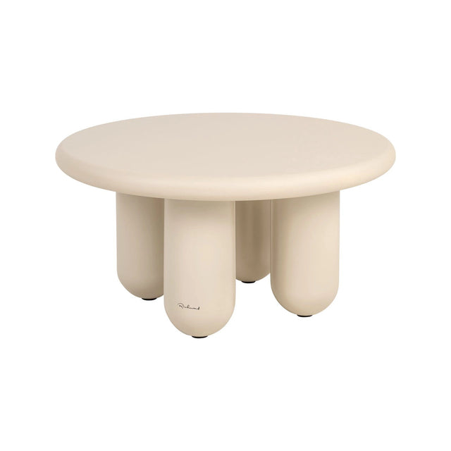 Couchtisch Calma in beige, 80x80x40 cm von Richmond Interiors – Produktbild 1