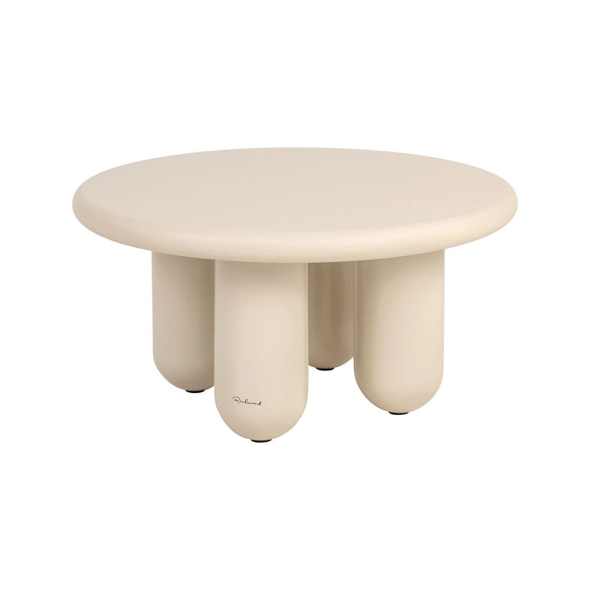 Couchtisch Calma in beige, 80x80x40 cm von Richmond Interiors – Produktbild 1