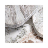 Couchtisch Camino aus Toronto-Marmor in blush beige als 3er-Set, 81x65x33 cm von Richmond Interiors – Bild 5