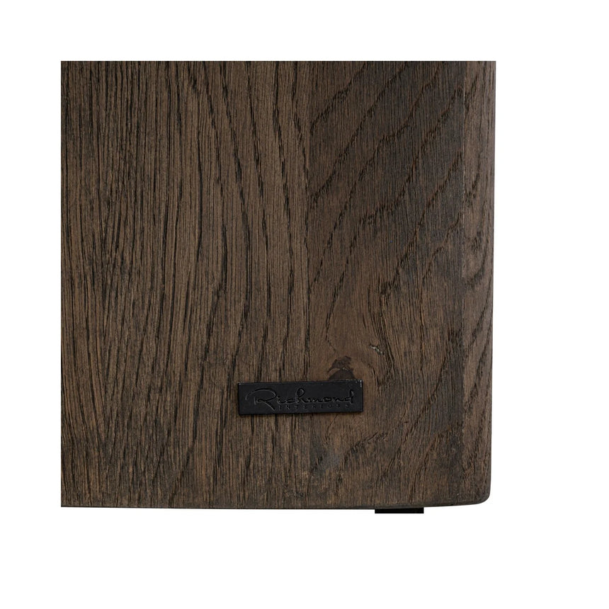 Couchtisch Castello aus Eichenholz und Emperador-Marmor in rauchanthrazit als 2er-Set von Richmond Interiors – Bild 8