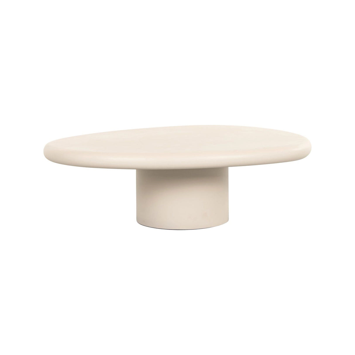 Couchtisch Clayton in beige, 110x90x34 cm von Richmond Interiors – Produktbild 1