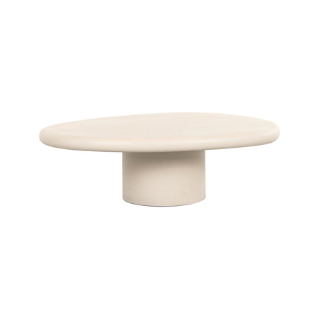 Couchtisch Clayton in beige, 110x90x34 cm von Richmond Interiors – Produktbild 1