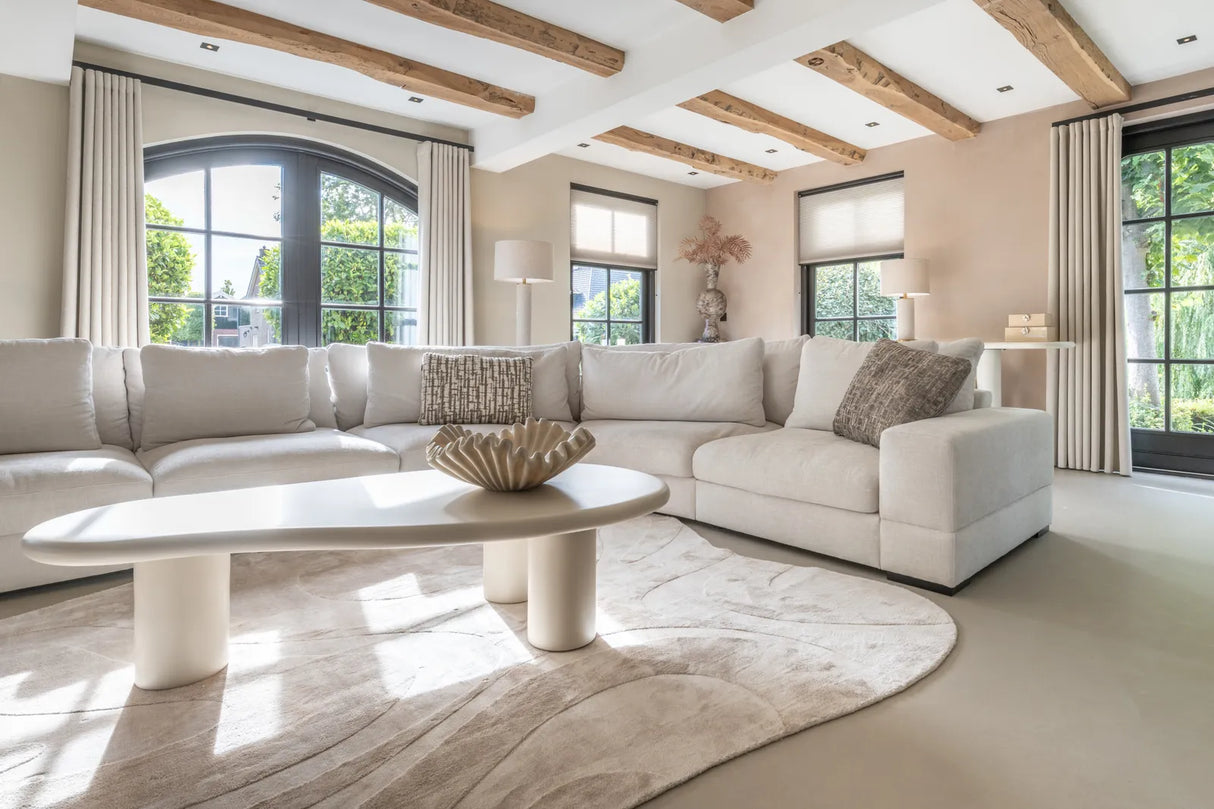 Couchtisch Clayton in beige, 160x80x43 cm von Richmond Interiors – Produktbild 5