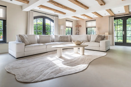 Couchtisch Clayton in beige, 160x80x43 cm von Richmond Interiors – Produktbild 6