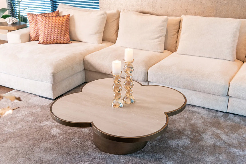 Couchtisch Clover in beige von Richmond Interiors – Produktbild 10
