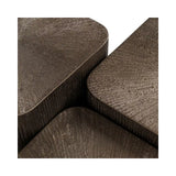 Couchtisch Cubes im 3er-Set in brunzae, 65x65x29 cm von Richmond Interiors – Bild 6