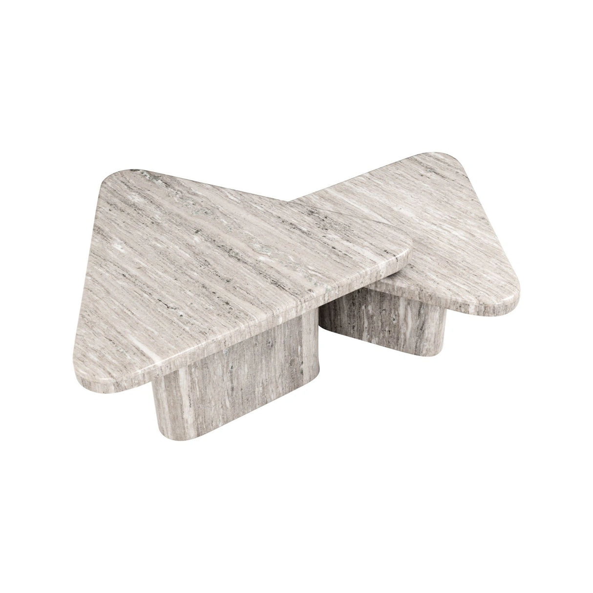 Couchtisch Dwayne aus Morchana-Marmor in beige 2er-Set von Richmond Interiors – Bild 2