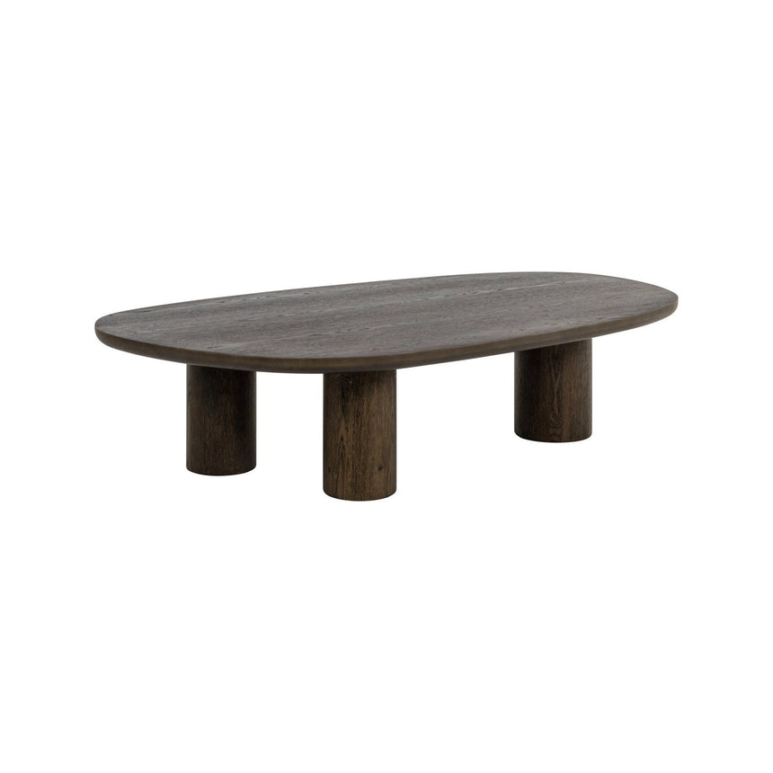 Couchtisch Ellington aus Eichenfurnier in dunkelbraun, 150x80x36 cm von Richmond Interiors – Produktbild 1