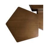 Couchtisch Hexa aus Eisen in brushed gold als 3er-Set von Richmond Interiors – Bild 6