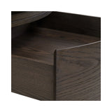 Couchtisch Langford mit 1 Schublade, Eichenfurnier und Keramik in braun, 90x90x35 cm von Richmond Interiors – Bild 7