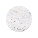 Couchtisch Lexington aus Metall und Carrara-Marmor in weiß als 2er-Set, 92x92x46 cm von Richmond Interiors – Bild 2