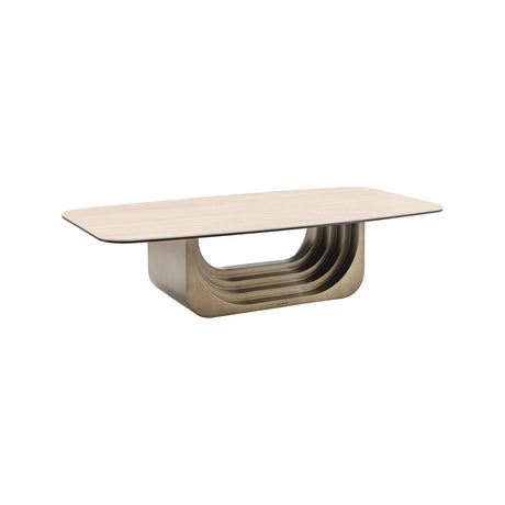 Couchtisch Maxfield in beige, 140x70x35 cm von Richmond Interiors – Bild 1