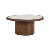 Couchtisch Melrose aus Botticino-Marmor in spicebrown, 90x70x39 cm von Richmond Interiors – Produktbild 2