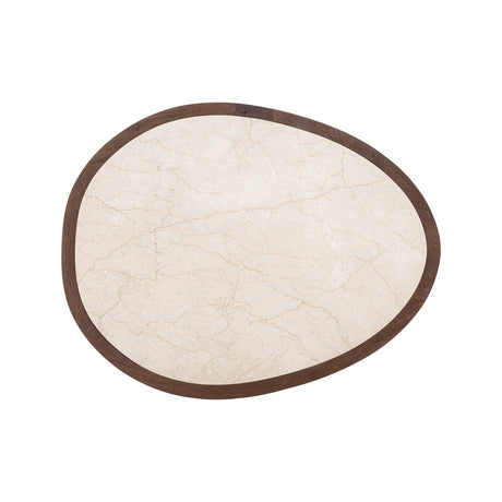 Couchtisch Melrose aus Botticino-Marmor in spicebrown, 90x70x39 cm von Richmond Interiors – Produktbild 4