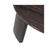 Couchtisch Menton im 2er-Set mit Wonder Katni-Marmor in burgunderrot, 90x90x38 cm von Richmond Interiors – Bild 6