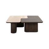 Couchtisch Nando aus Eichenfurnier in braun 2er-Set von Richmond Interiors – Produktbild 6