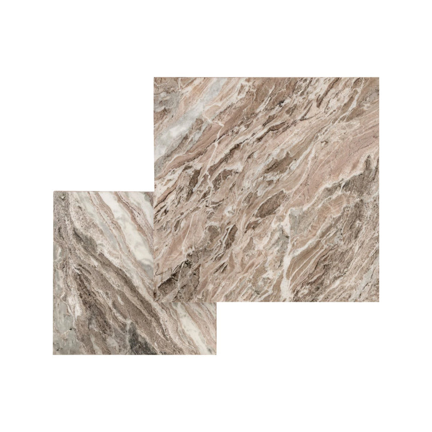 Couchtisch Rashford aus Toronto-Marmor in Blush beige 2er-Set von Richmond Interiors – Produktbild 4