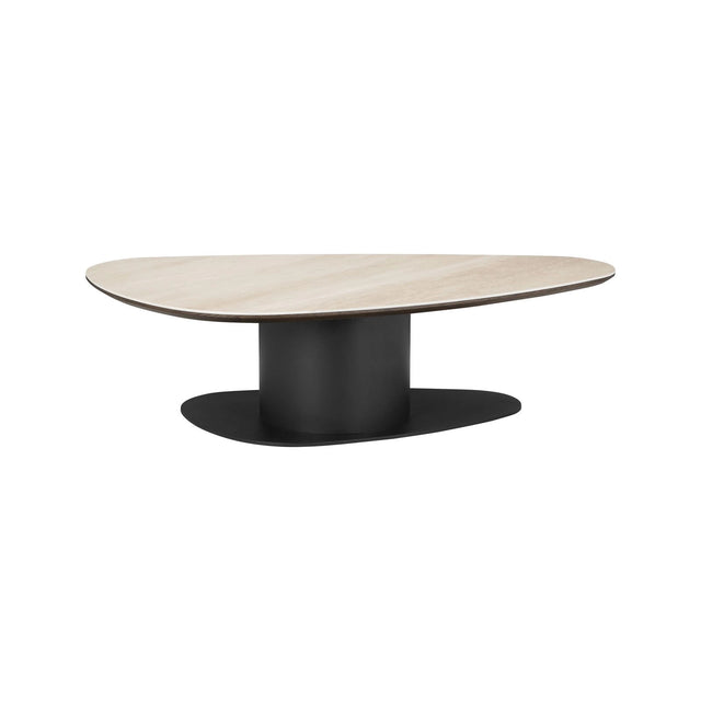 Couchtisch Ritz in beige/schwarz, 140x75x38 cm von Richmond Interiors – Produktbild 2