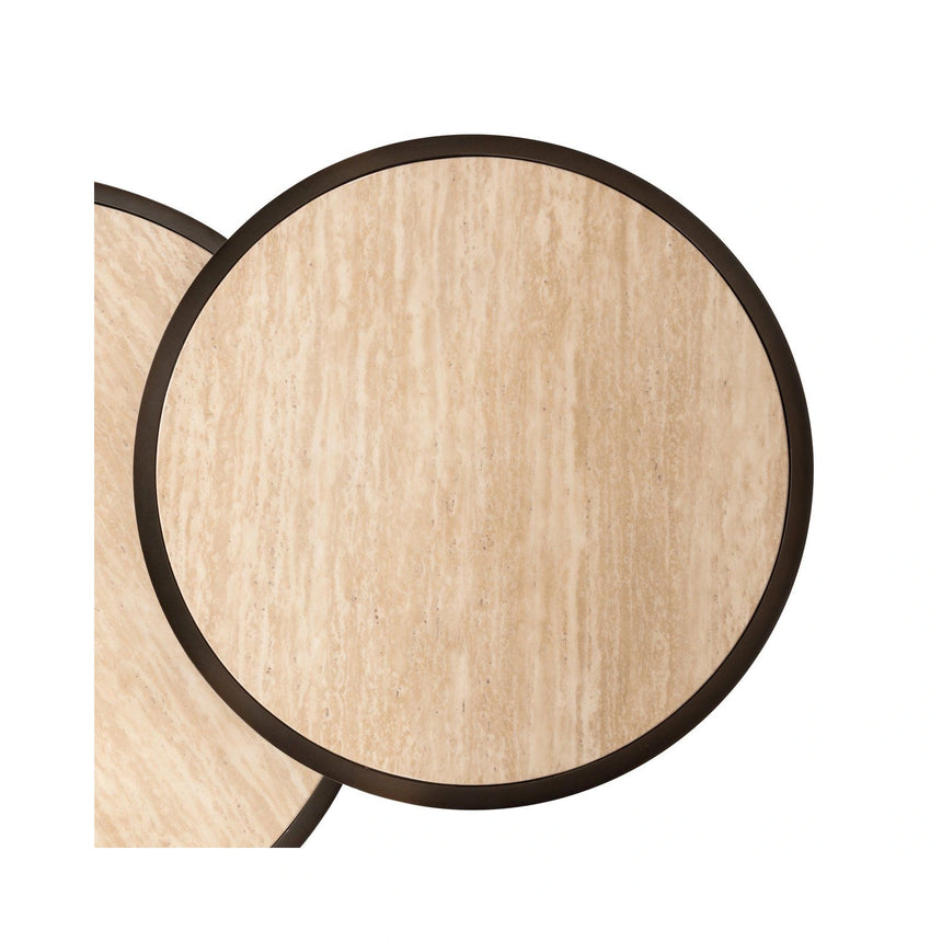 Couchtisch Ronson in beige 2er-Set von Richmond Interiors – Produktbild 6