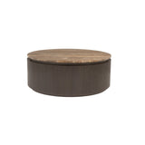 Couchtisch Russo in braun, 90x90x35 cm von Richmond Interiors – Produktbild 2