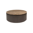 Couchtisch Russo in braun, 90x90x35 cm von Richmond Interiors – Produktbild 3