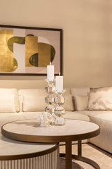 Couchtisch Tivoli in weiß als 2er-Set, 91x91x44 cm von Richmond Interiors – Bild 12