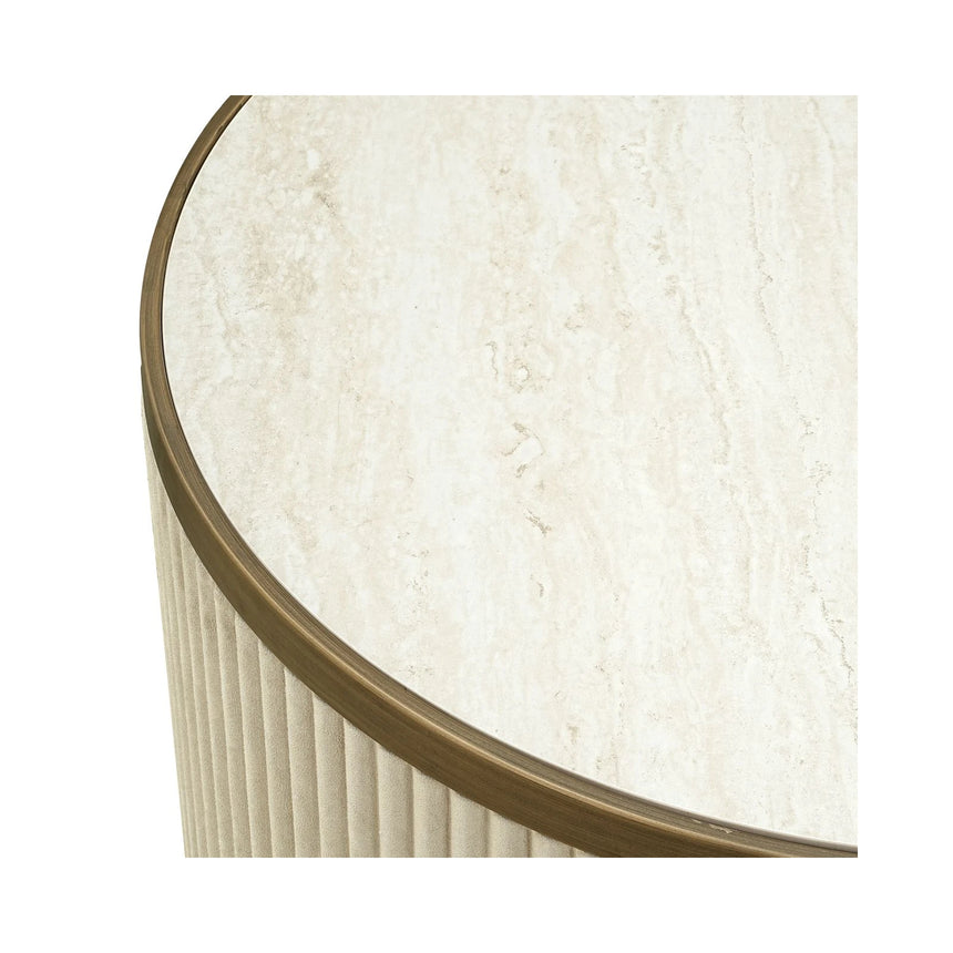 Couchtisch Tivoli in weiß als 2er-Set, 91x91x44 cm von Richmond Interiors – Bild 3