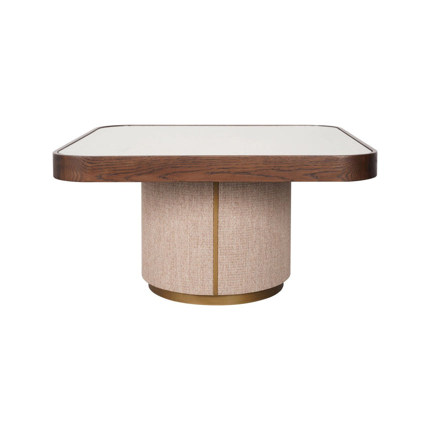 Couchtisch Willox mit Glas in braun 2er-Set von Richmond Interiors – Bild 4