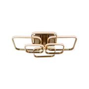 Deckenleuchte Cailey in brushed gold aus Aluminium und Eisen, 69x57x15,5 cm von Richmond Interiors – Produktbild 4