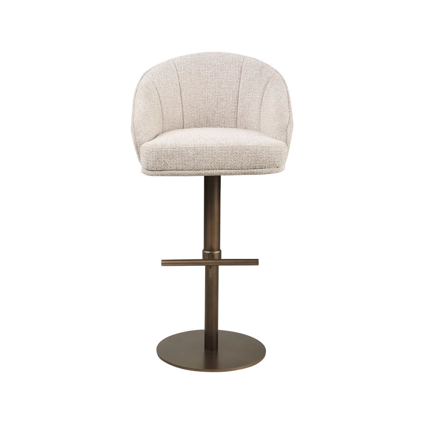 Drehbarer Barhocker Beverly in natural fancy von Richmond Interiors – Bild 4