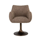 Drehbarer Essstuhl Aldo in brown tweed von Richmond Interiors – Bild 3