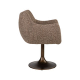 Drehbarer Essstuhl Aldo in brown tweed von Richmond Interiors – Bild 4