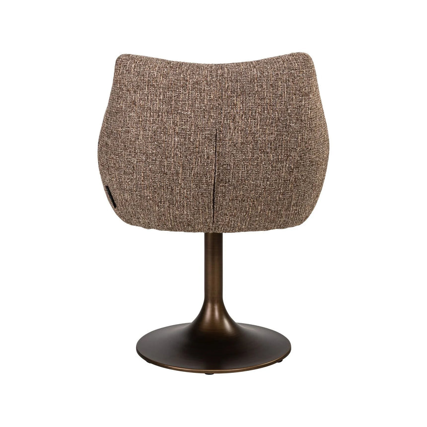 Drehbarer Essstuhl Aldo in brown tweed von Richmond Interiors – Bild 5