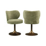 Drehbarer Essstuhl Amely in pistache softweave von Richmond Interiors – Bild 1