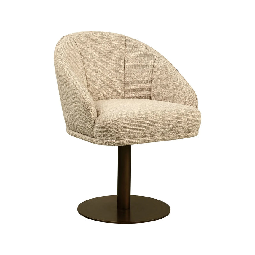 Drehbarer Essstuhl Beverly in natural fancy, 58x59x81 cm von Richmond Interiors – Bild 2