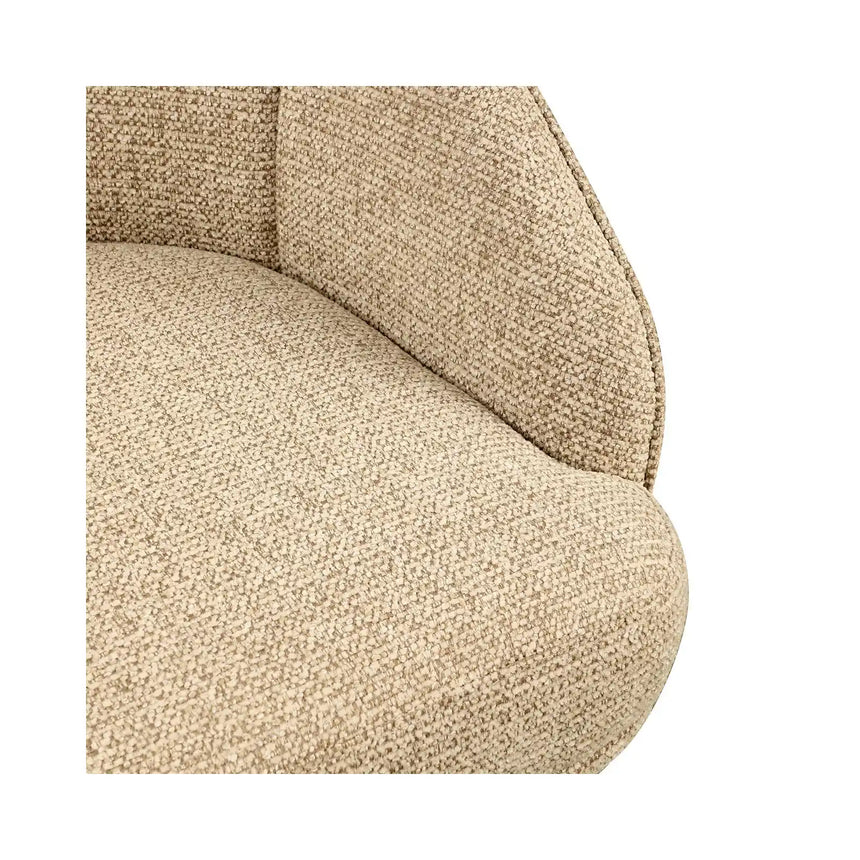 Drehbarer Essstuhl Beverly in natural fancy, 58x59x81 cm von Richmond Interiors – Bild 7