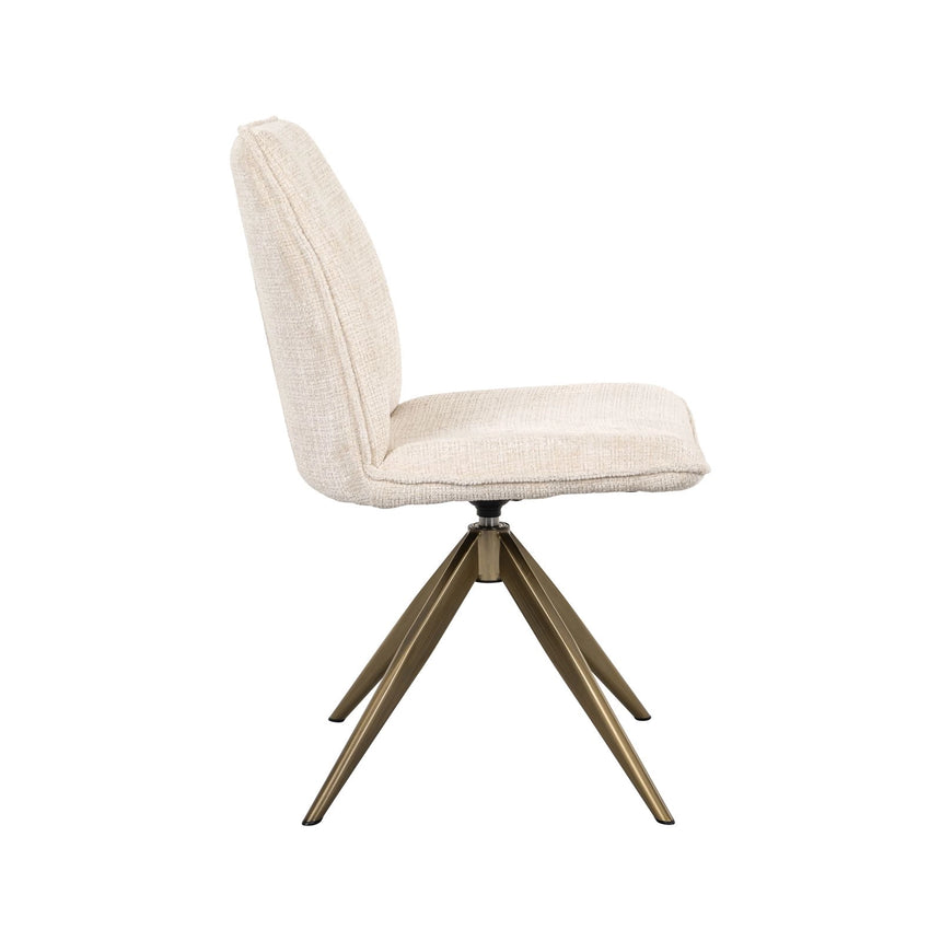 Drehbarer Essstuhl Dakota in niagara beige von Richmond Interiors – Bild 3
