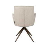 Drehbarer Essstuhl Dakota mit Armlehnen in natural chunky, 59x62x88 cm von Richmond Interiors – Bild 5