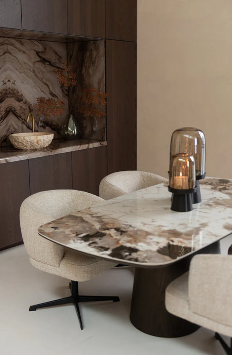 Drehbarer Essstuhl Dinan mit flammhemmendem Bezug von Richmond Interiors – Bild 8