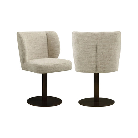 Drehbarer Essstuhl Fiona in natural softweave von Richmond Interiors – Bild 1