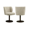 Drehbarer Essstuhl Fiona in natural softweave von Richmond Interiors – Bild 1